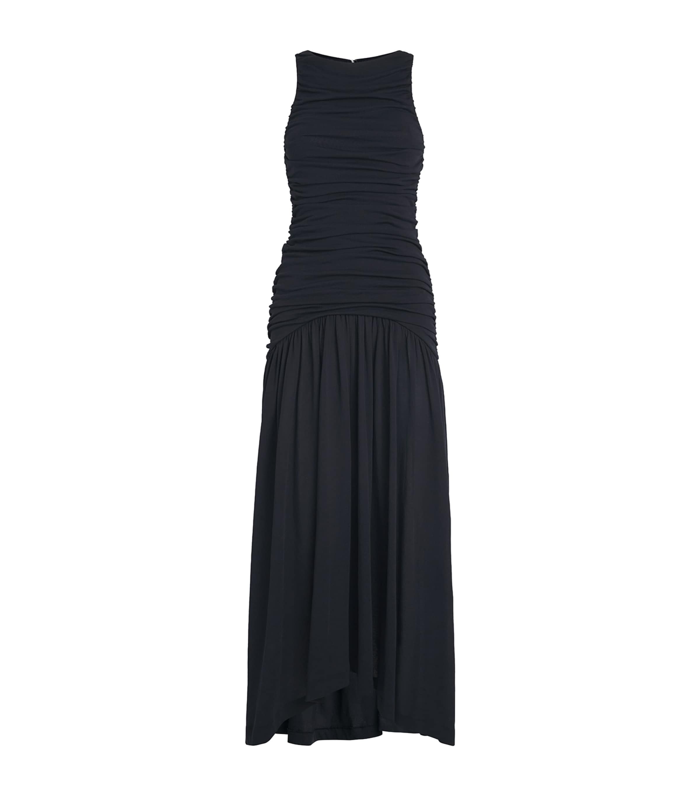Bite Studios Organic Cotton Evidente Midi Dress In Black