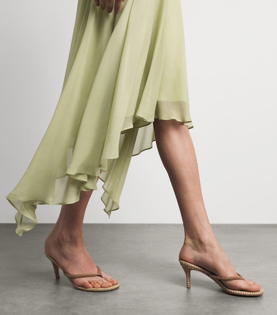 De La Vali Womens Aurora Midi Dress Mint Green Image 5