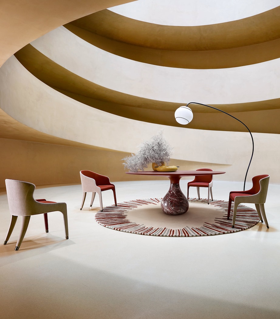 Aqua Round Dining Table MULTI Image 2