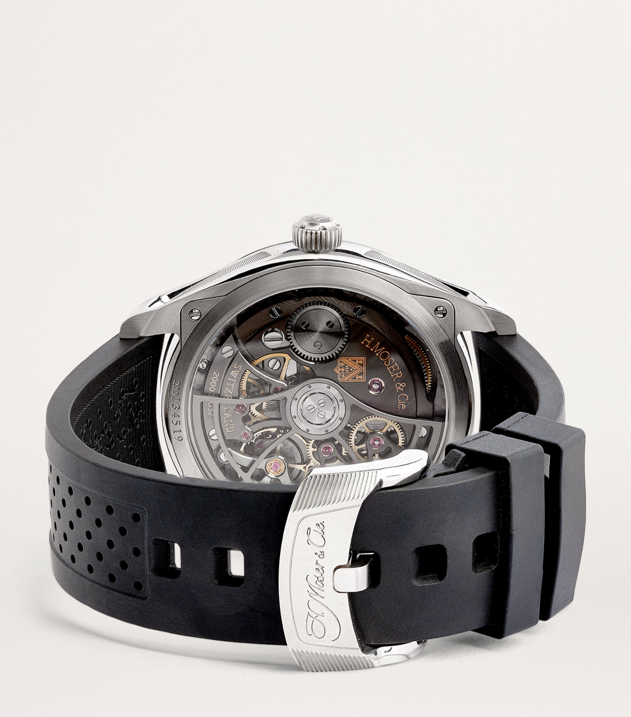 Stainless Steel Pioneer Centre Seconds Watch 40mm GREEN Image 3