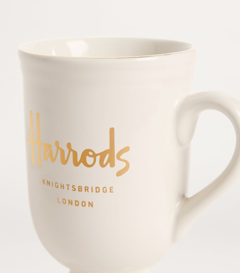 Harrods Pedestal Logo Mug | Harrods US