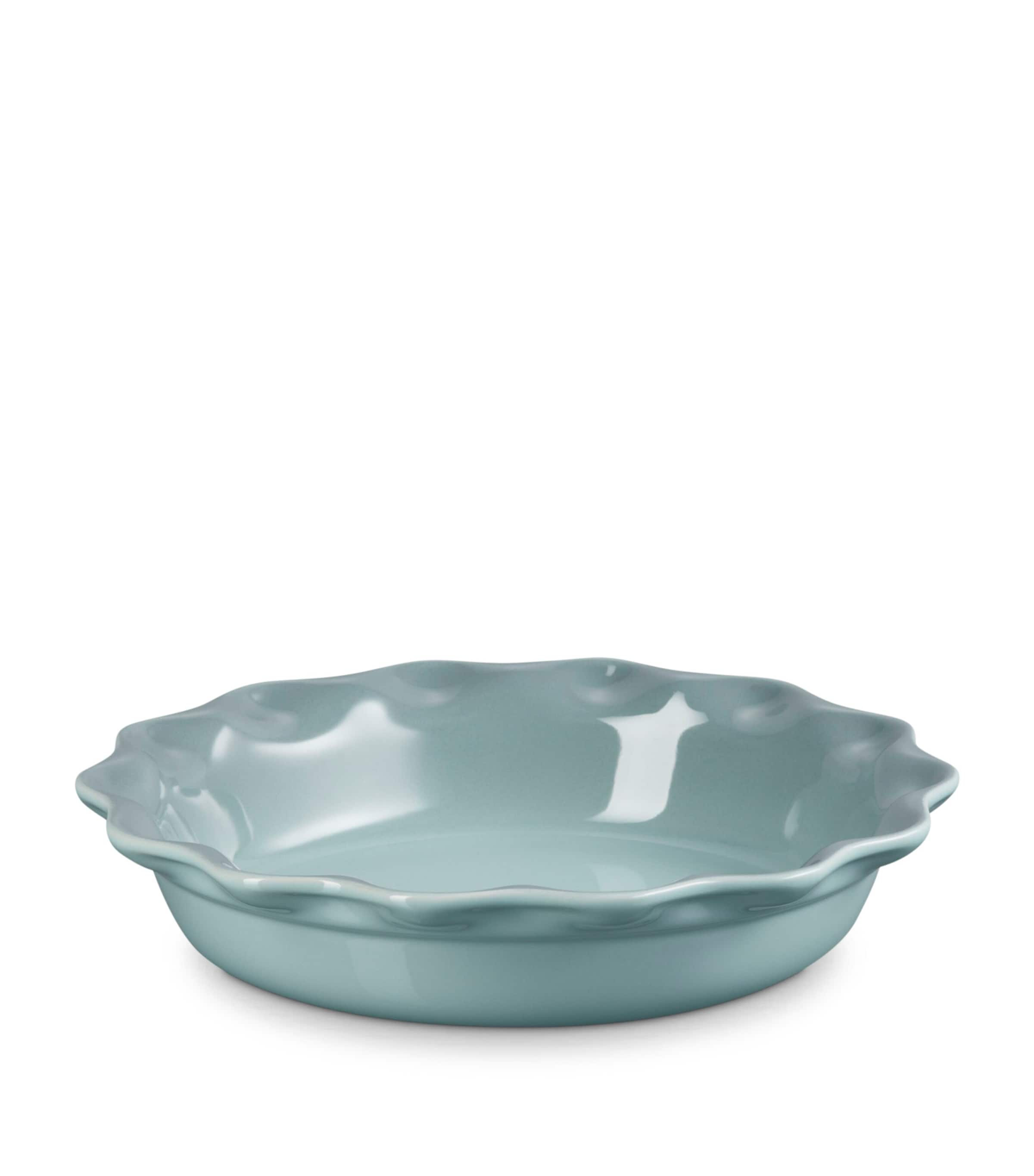 Le Creuset Stoneware Pie Dish (23cm) Sea Salt Image 1