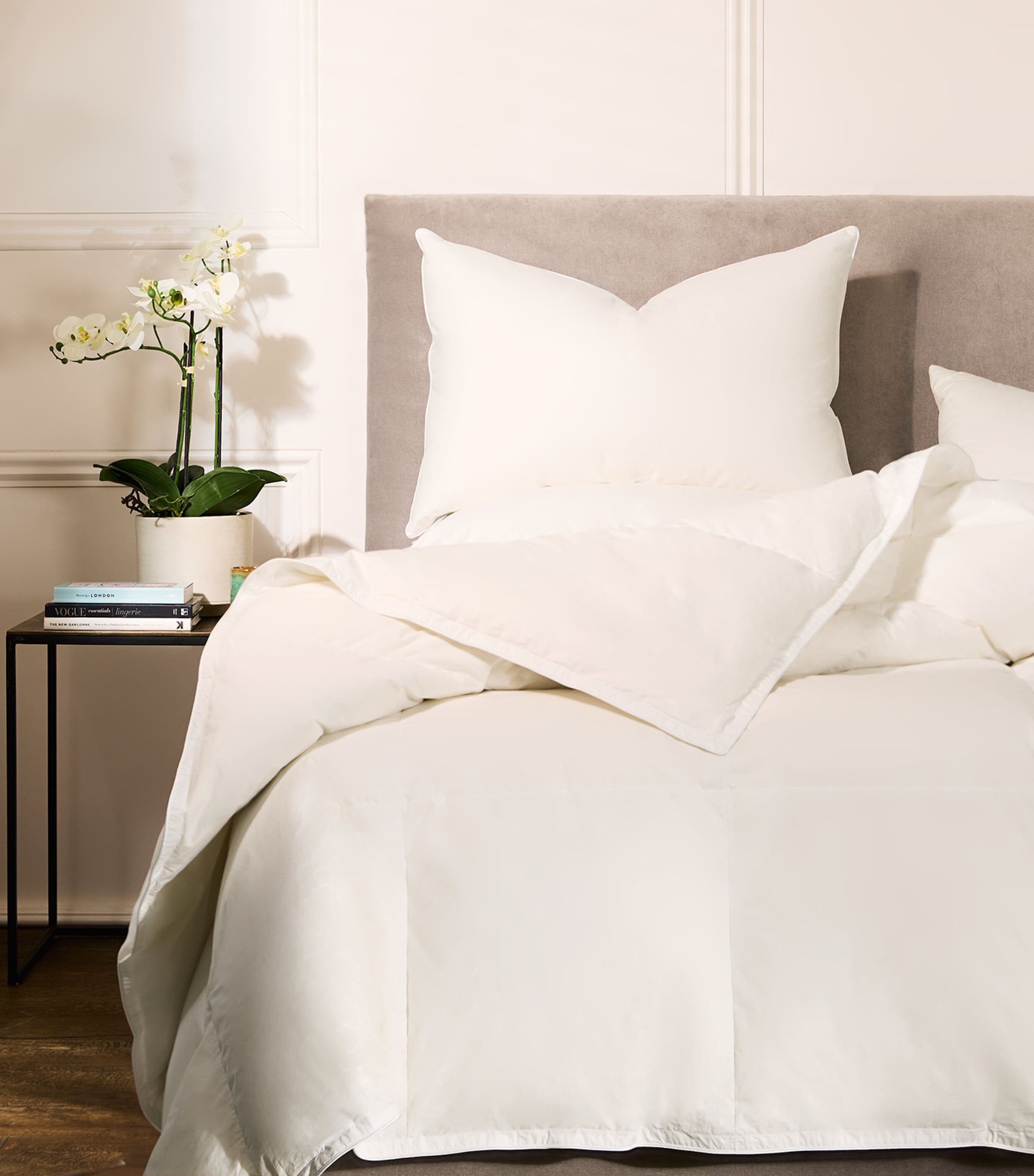 Harrods of London Single 90% Hungarian New White Goose Down Duvet (13.5 Tog) None Image 4