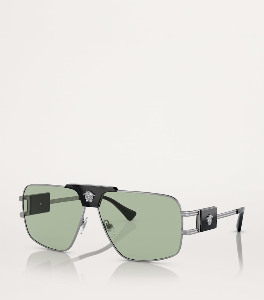 Steel 0VE2251 Sunglasses 1001/2 Image 2