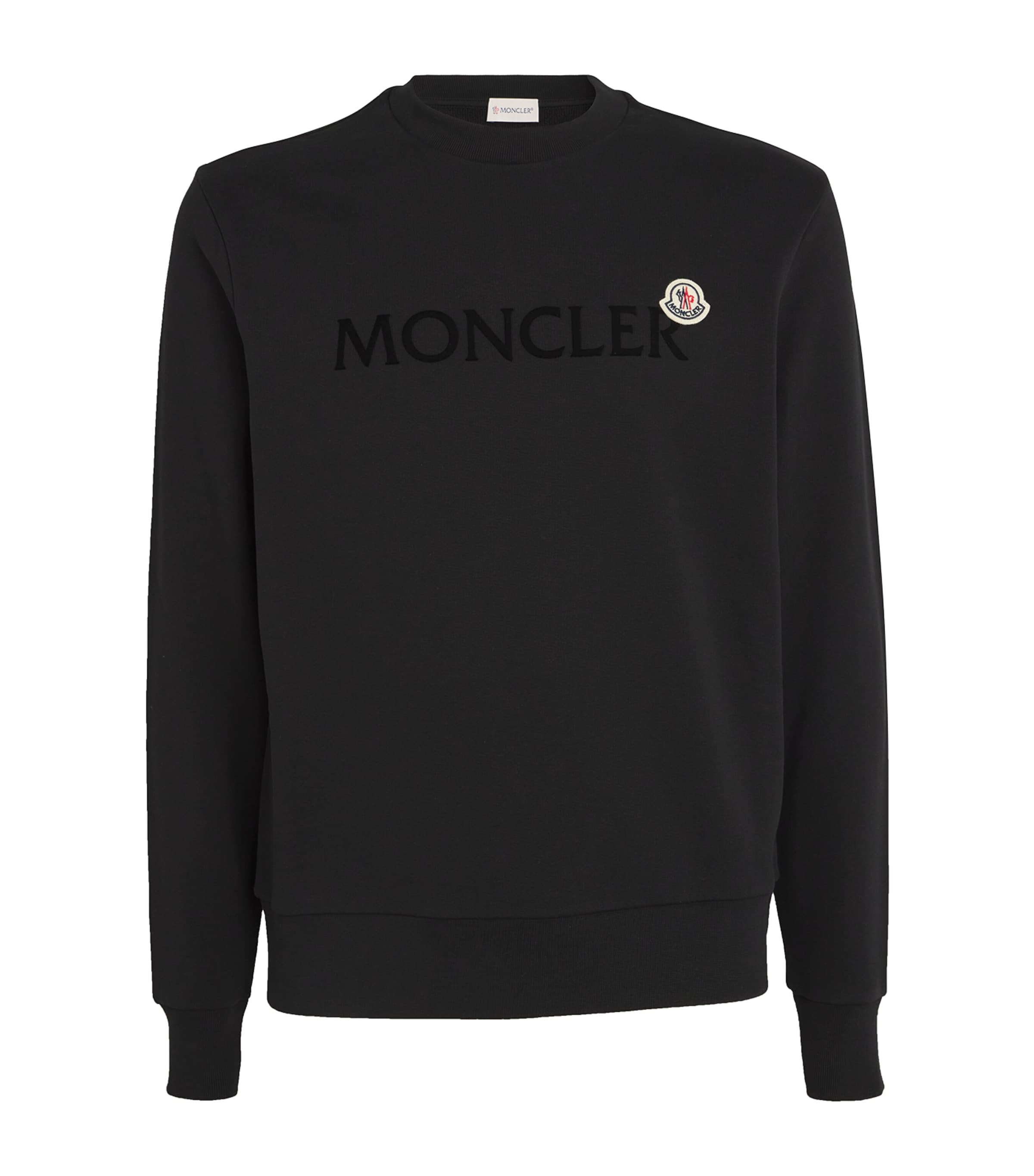 MONCLER COTTON LOGO SWEATSHIRT 