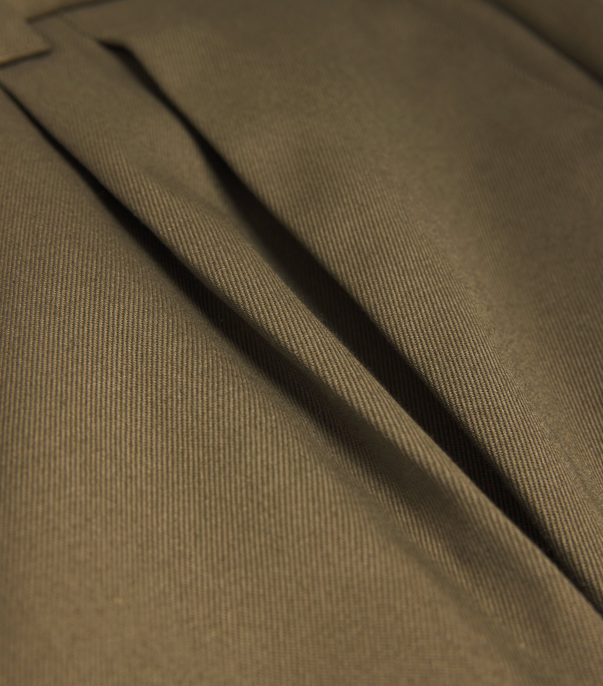 Paul Smith Mens Cotton-Blend Pleated Wide-Leg Trousers Grey Image 6