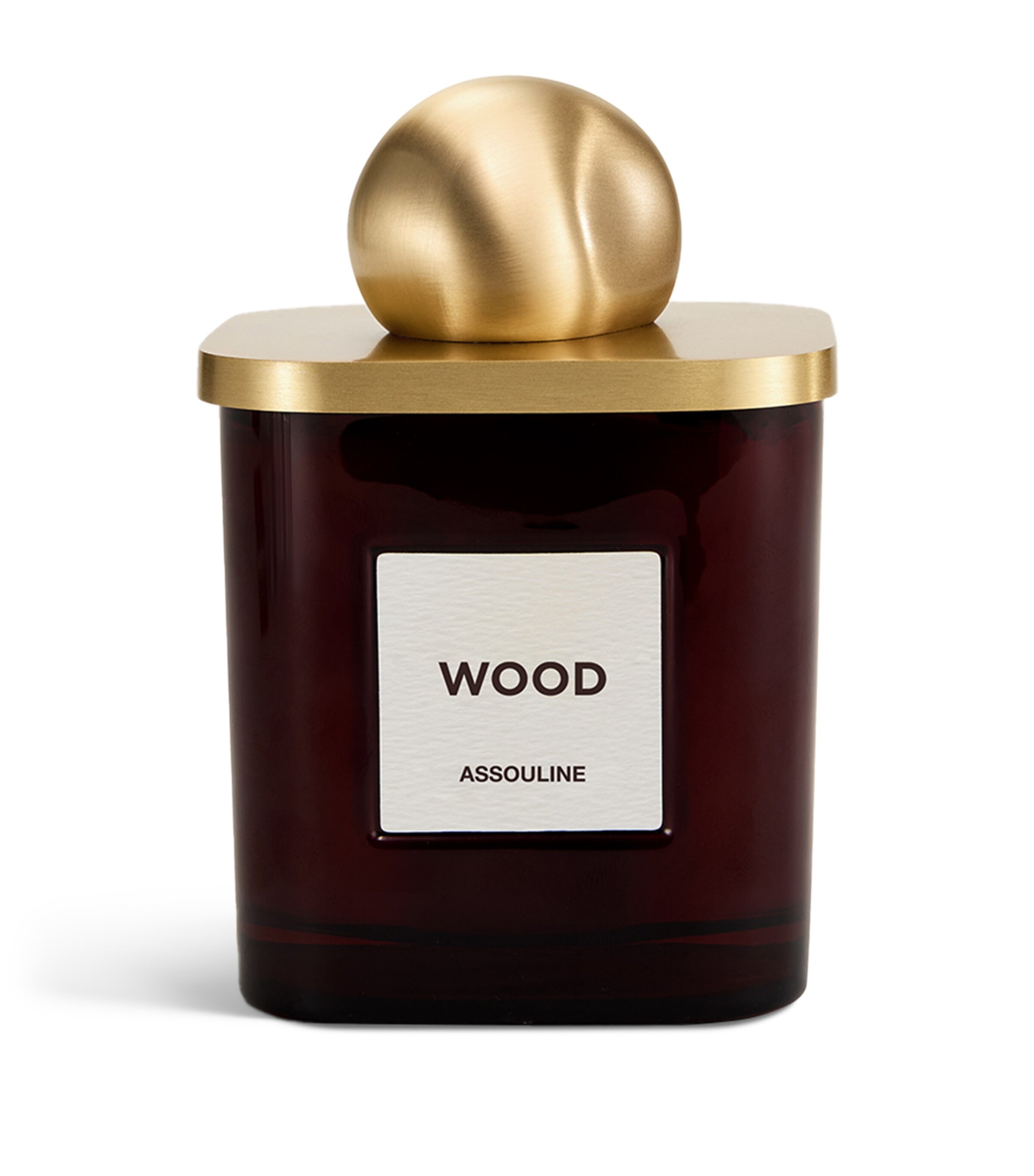 Wood Candle (260g) BROWN Image 3