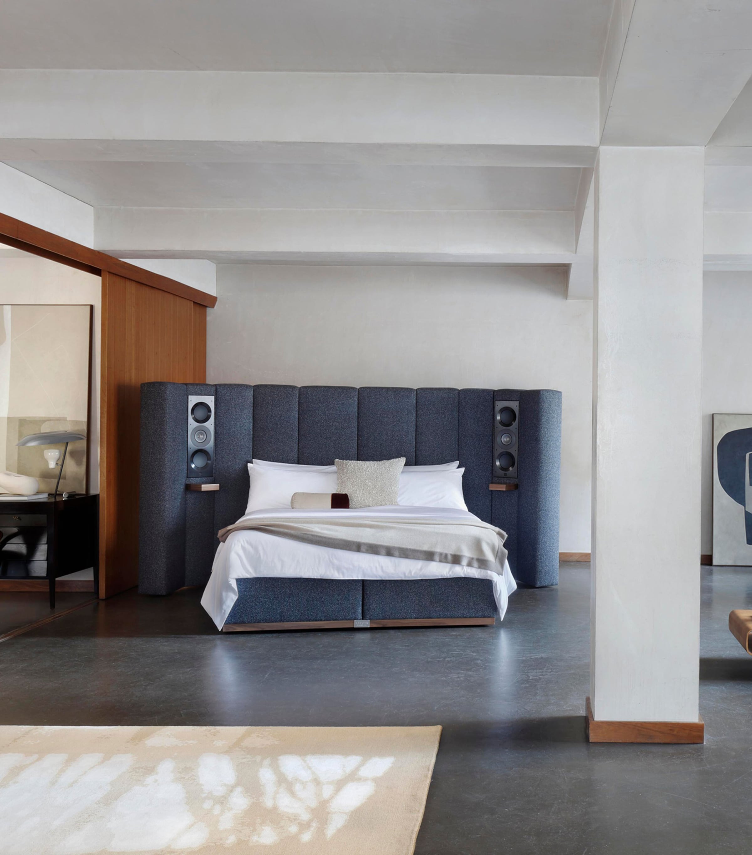 x KEF SEVENTY FIVE Bed NAVY Image 2