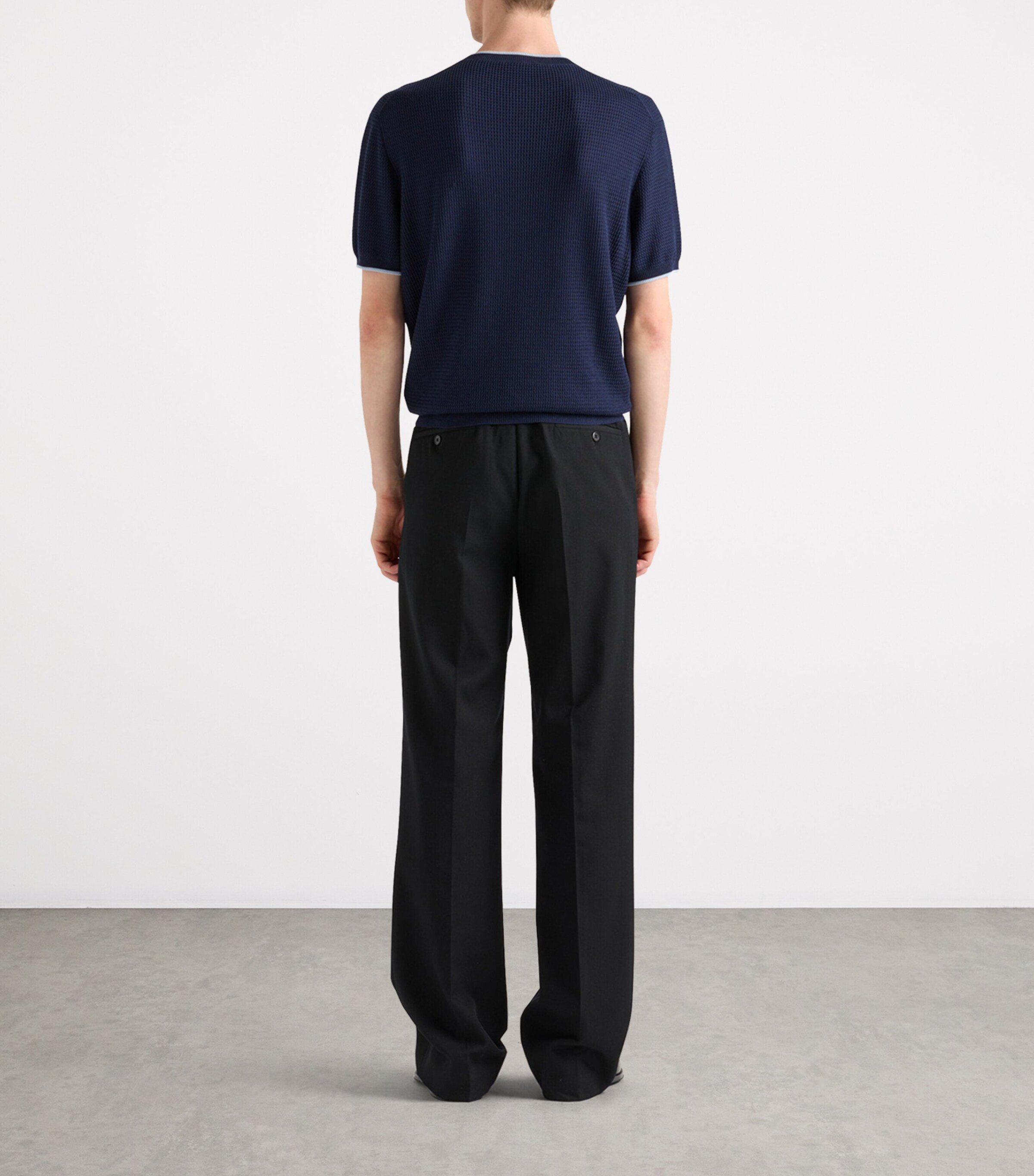 Silk-Blend T-Shirt F0008 Image 5