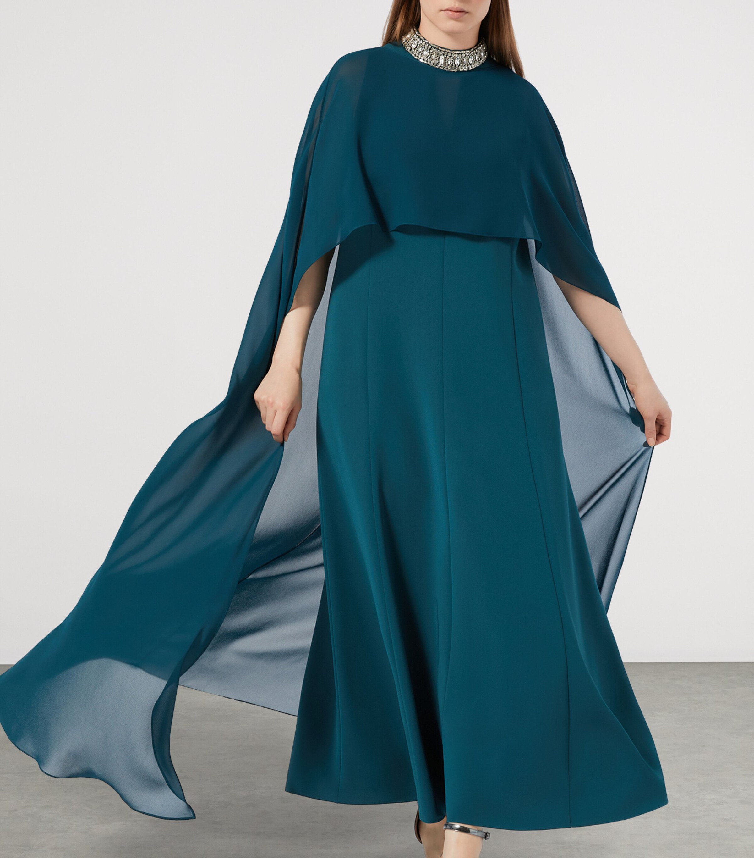 Embellished Arte Maxi Dress EMERALD Image 4