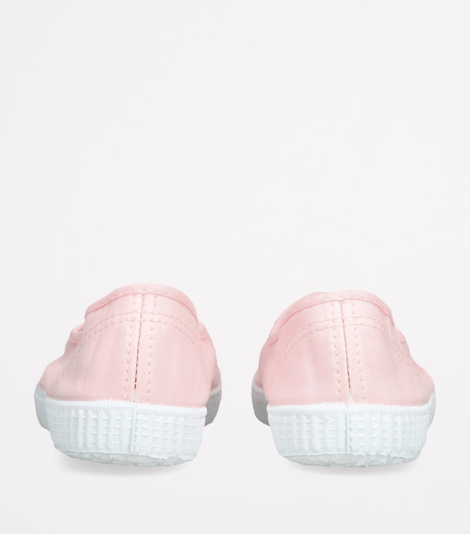 papouelli Organic Canvas Darcie Sneakers Pale Pink Image 2