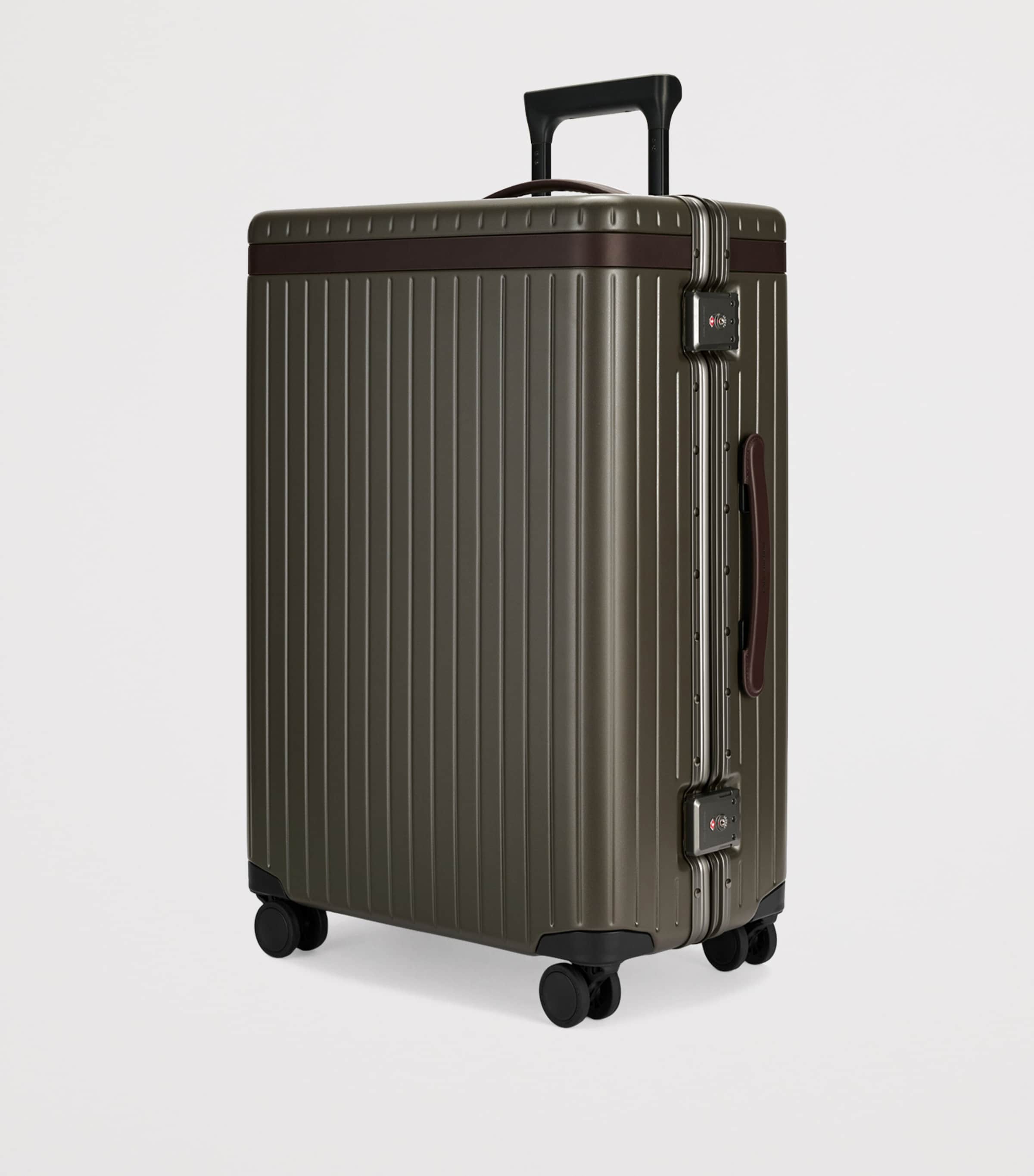 Carl Friedrik The Check-In Suitcase (65cm) Olive Image 6