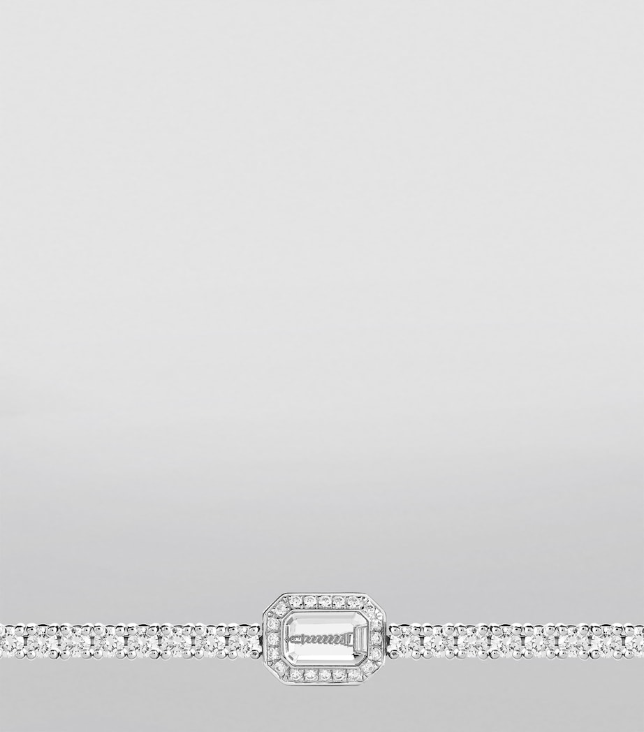 White Gold and Diamond Rivière Vendôme Bracelet WHITE GOLD Image 4