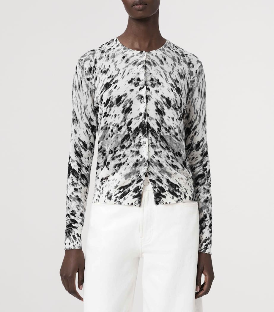 Wool Slim Anouk Cardigan CANTER ECRU WHITE Image 4