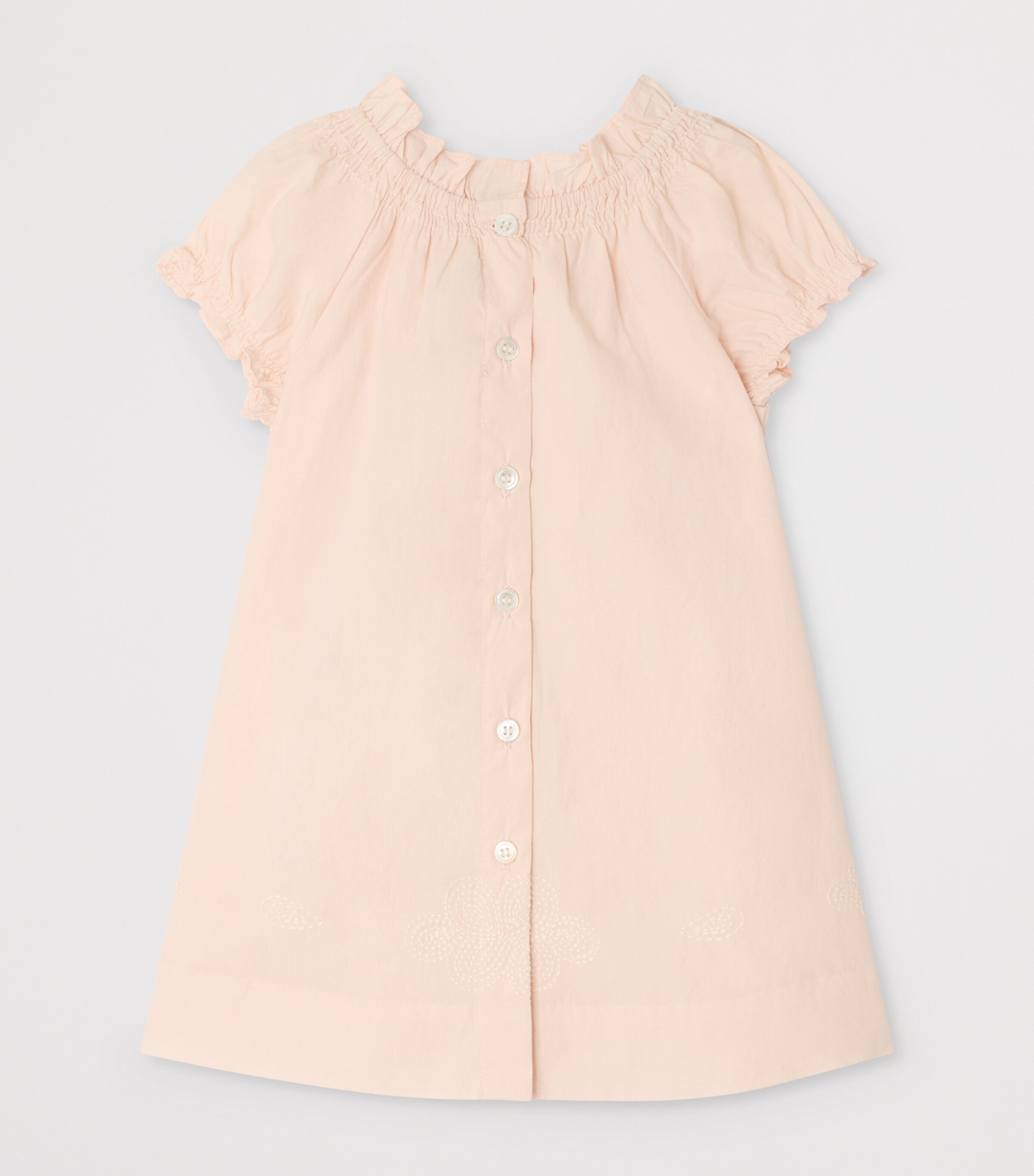 Bonpoint Cotton Sidwell Dress (6-18 Months) Upb Rose Petale Image 2