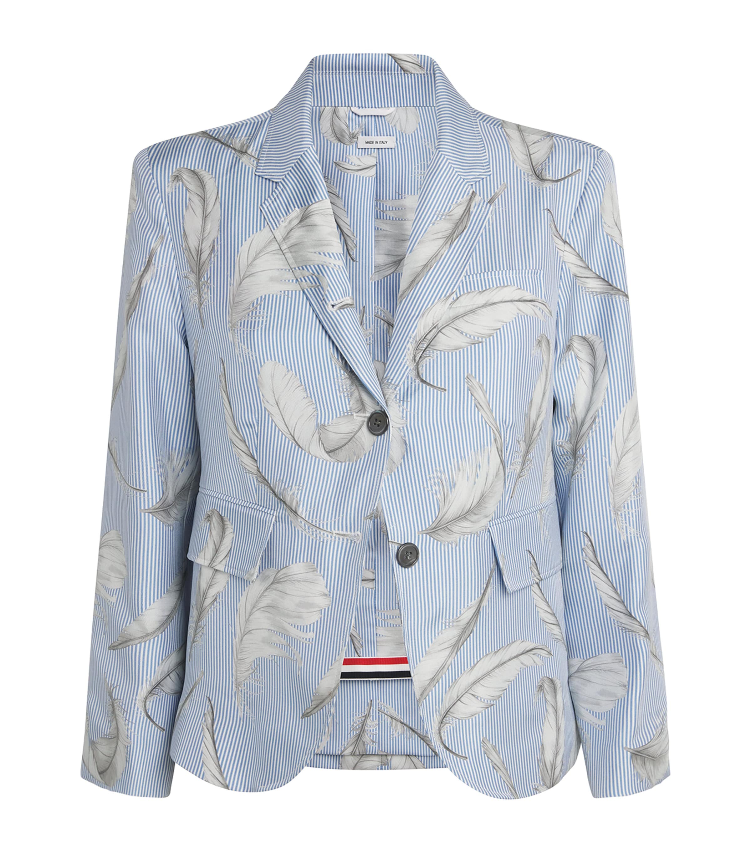 Silk Twill Blazer LIGHT BLUE Image 1