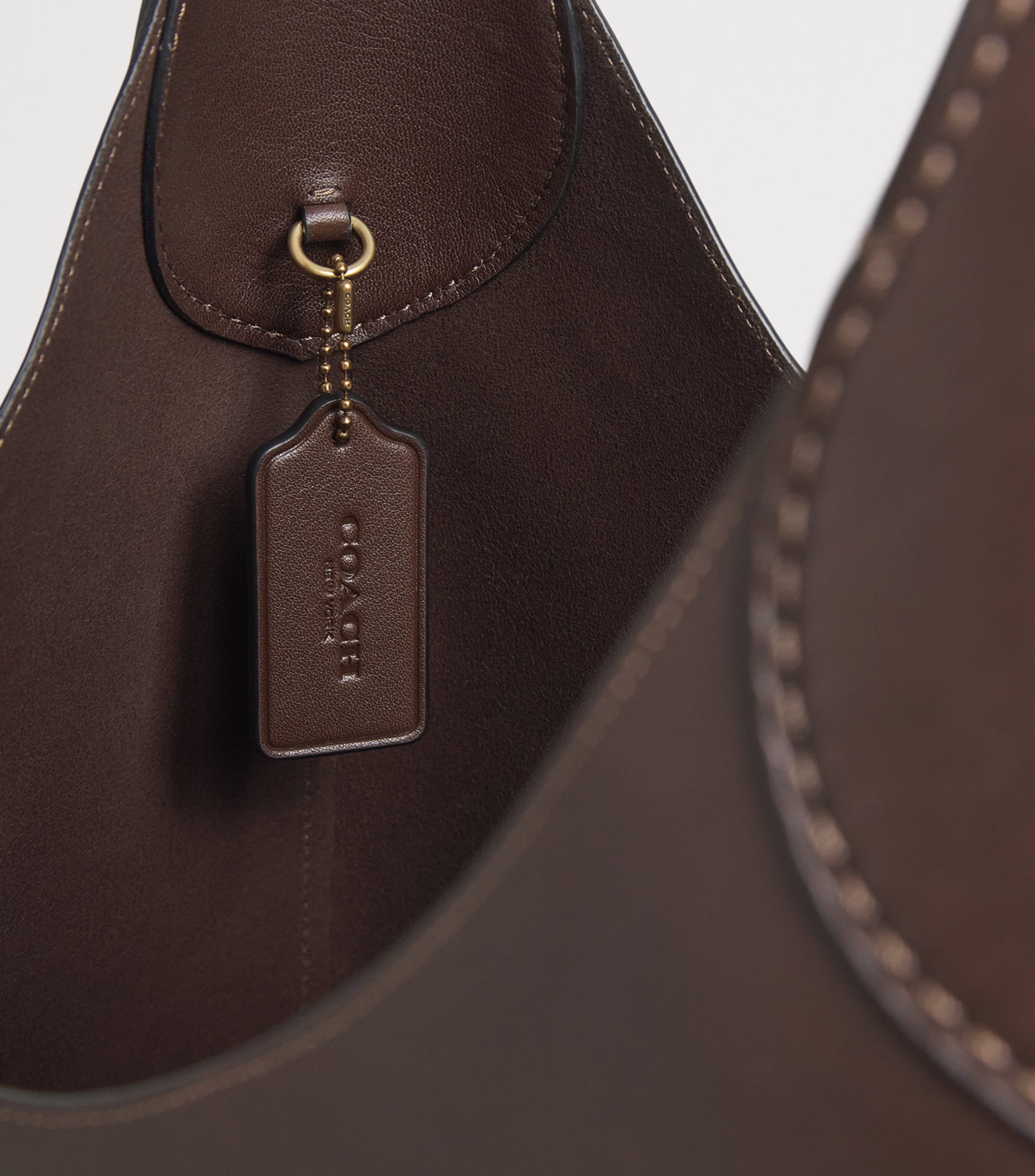 Leather Brooklyn 39 Shoulder Bag B4/MAPLE Image 6