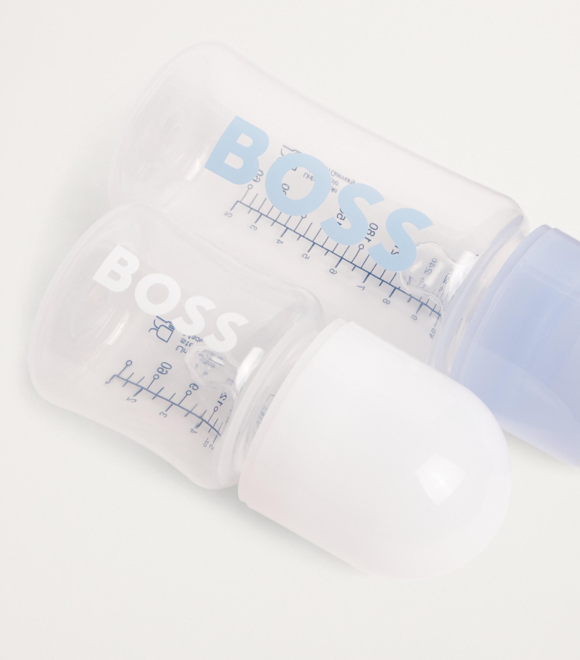 Set of 2 Logo Baby Bottles 771 PALE BLUE Image 3