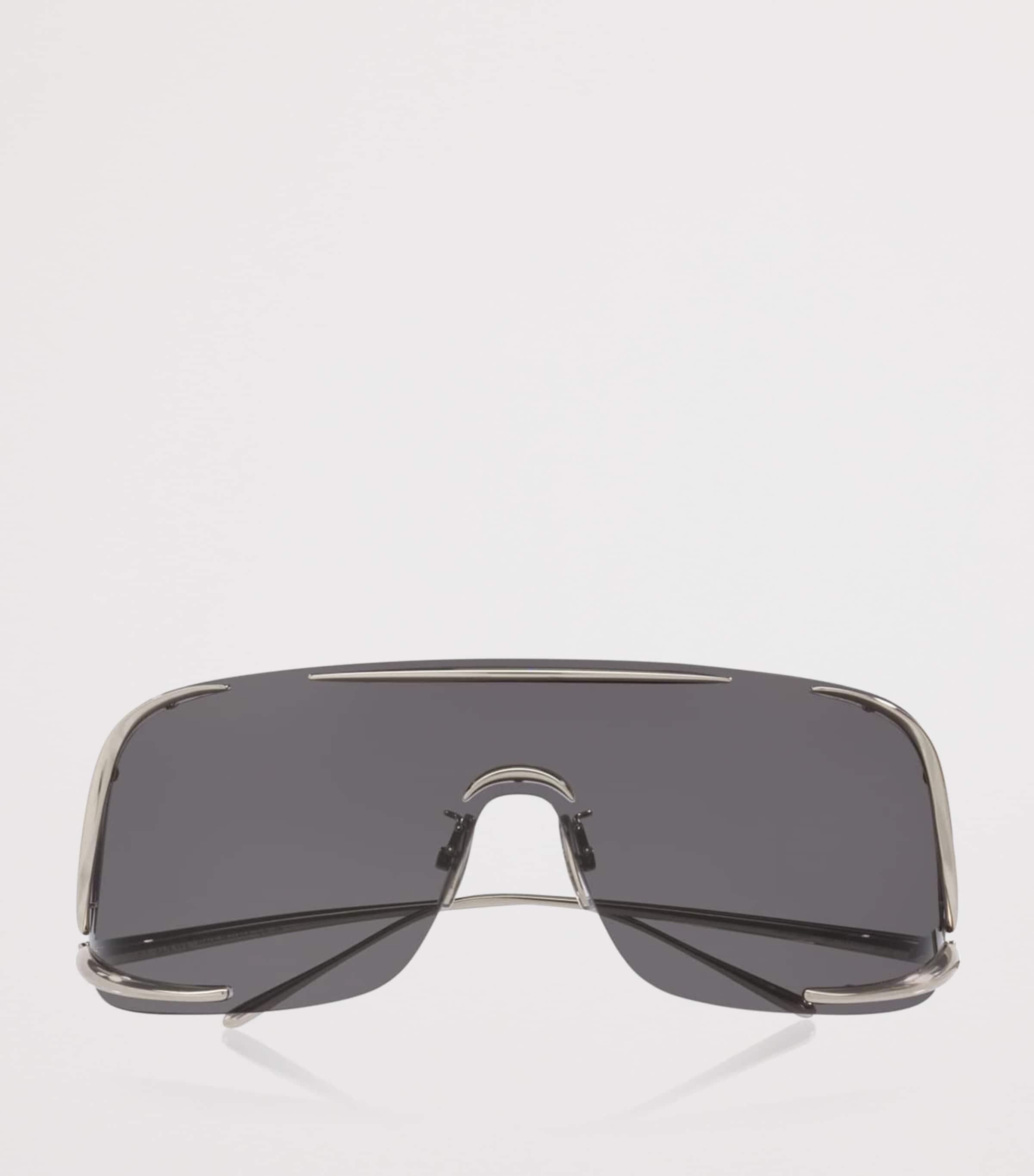 LOEWE Shield Mask sunglasses Silver Image 5
