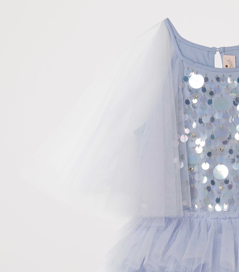Tutu Du Monde Tulle Embellished Flutter Dress (2-11 Years) Whitsunday Passage Image 4