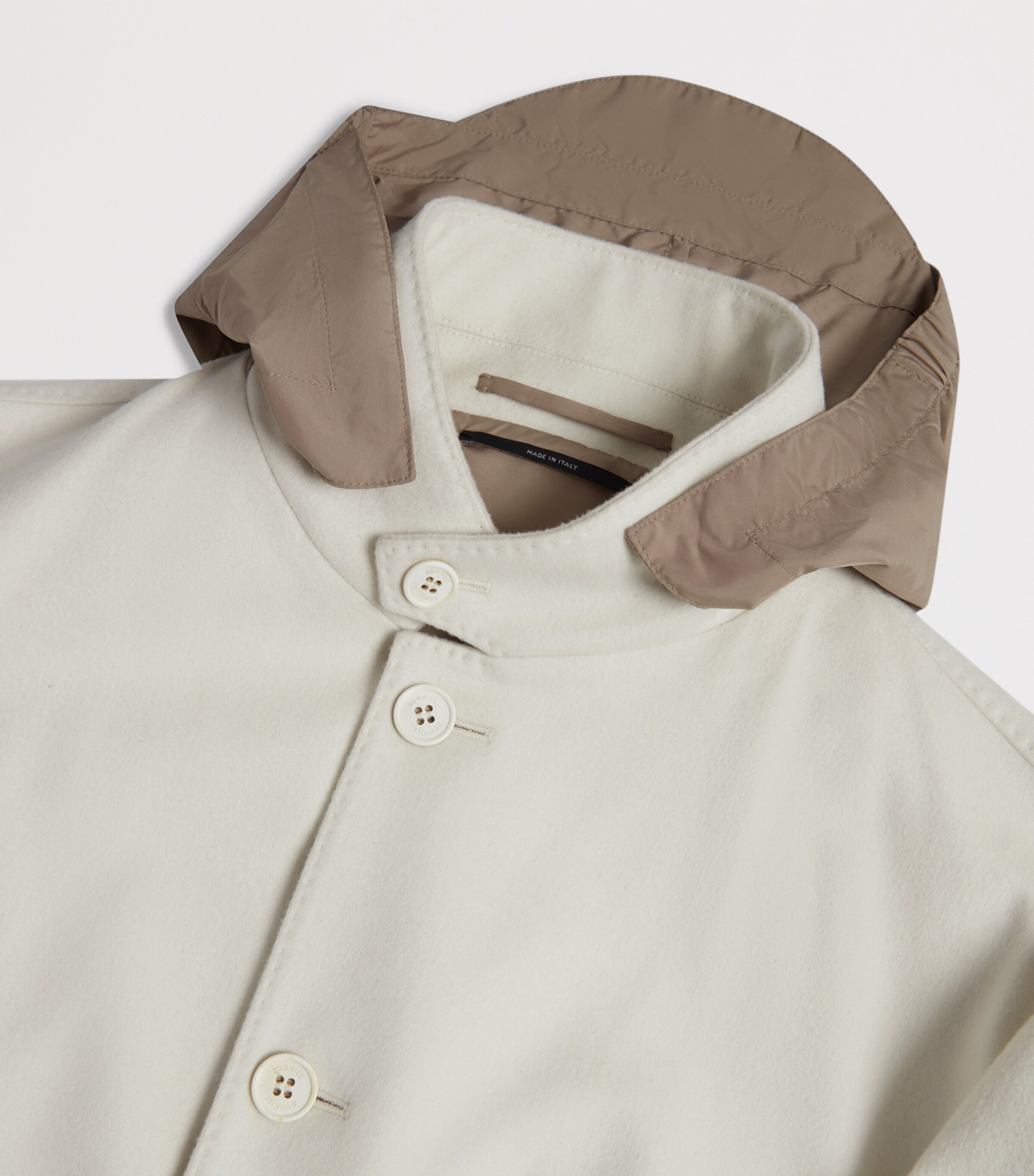 Cashmere-Blend Technical Jacket 100WHITE Image 7