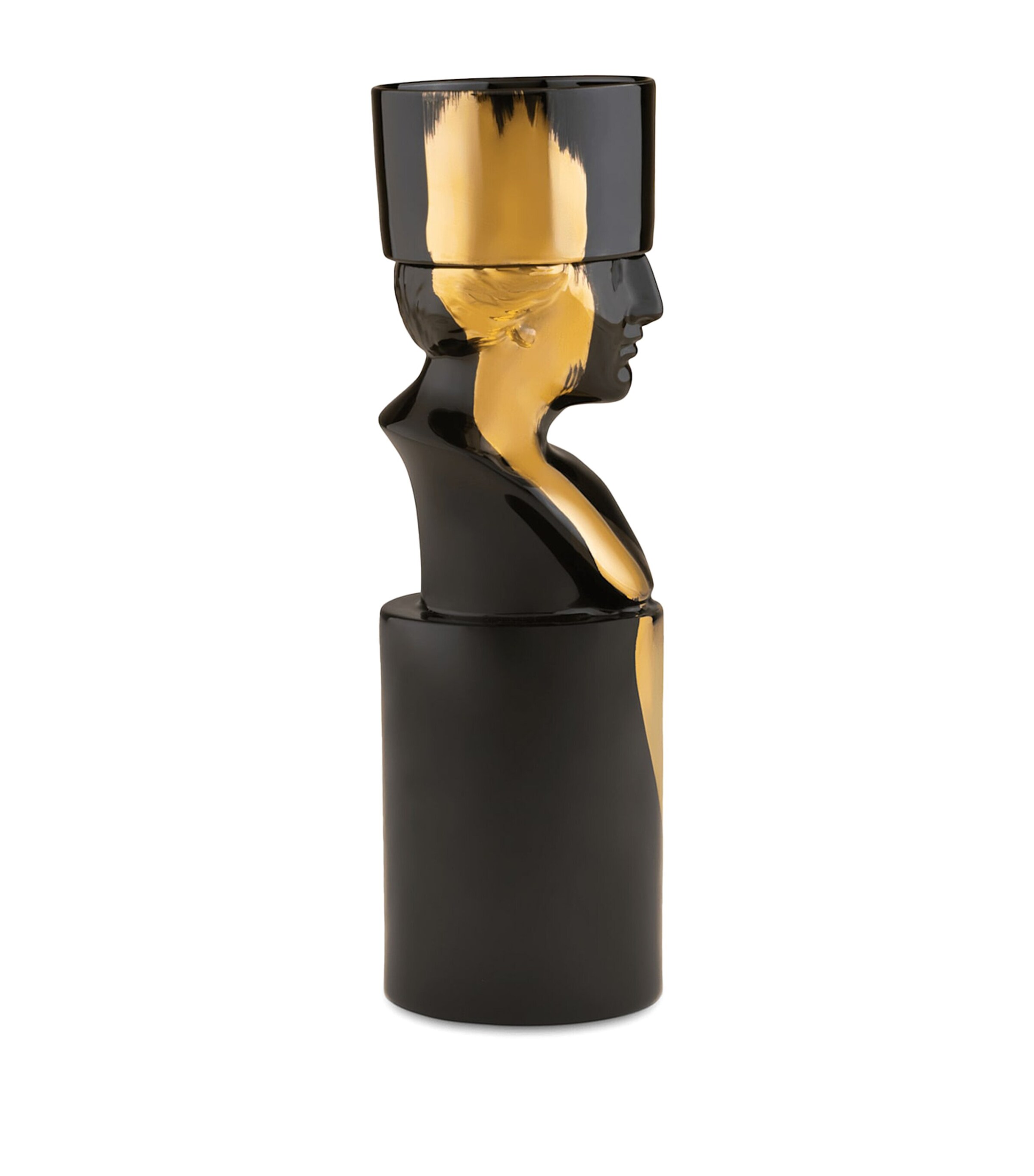 GINORI 1735 Porcelain Il Letterato Candle Holder Image 4