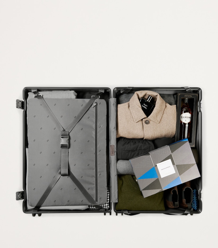 The Large Check-In Suitcase (78.5cm) GREY/ CHOCOLATE Image 7