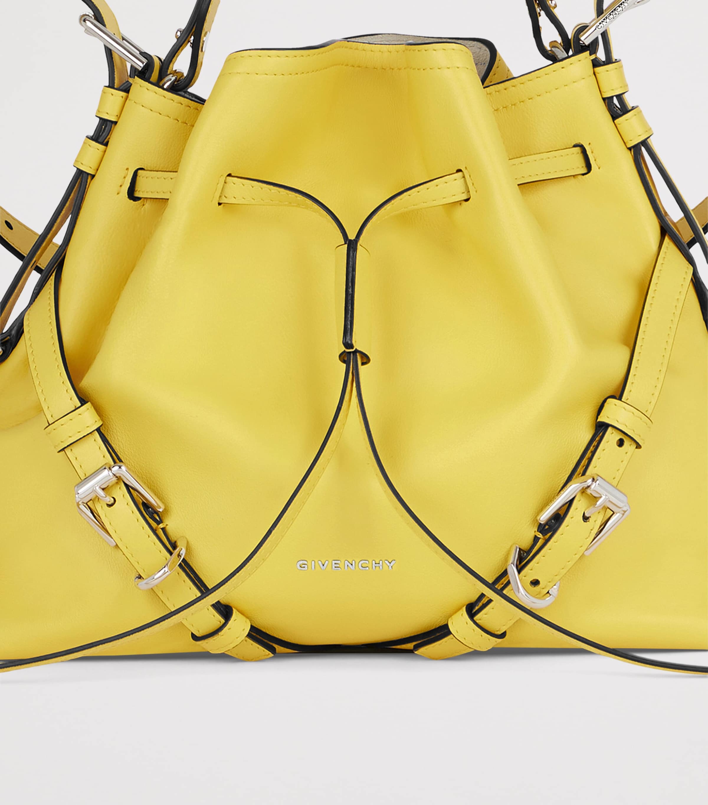 Givenchy Small Leather Voyou Bucket Bag Image 6