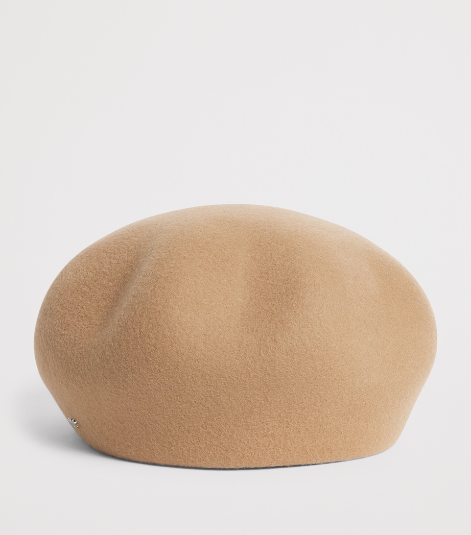 Wool Beret CAMEL Image 3