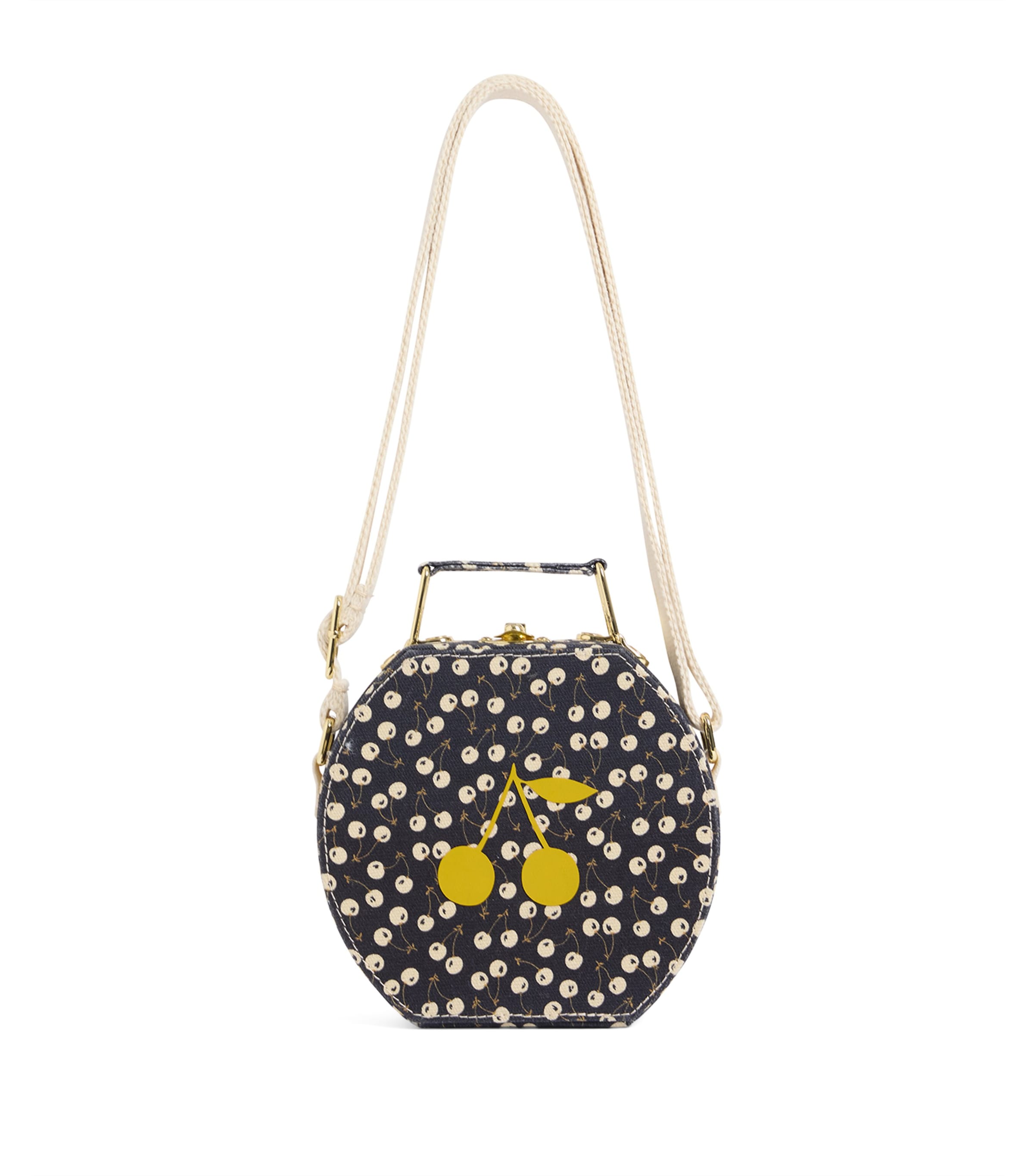Bonpoint Mini Jadore Satchel Bag In Blue