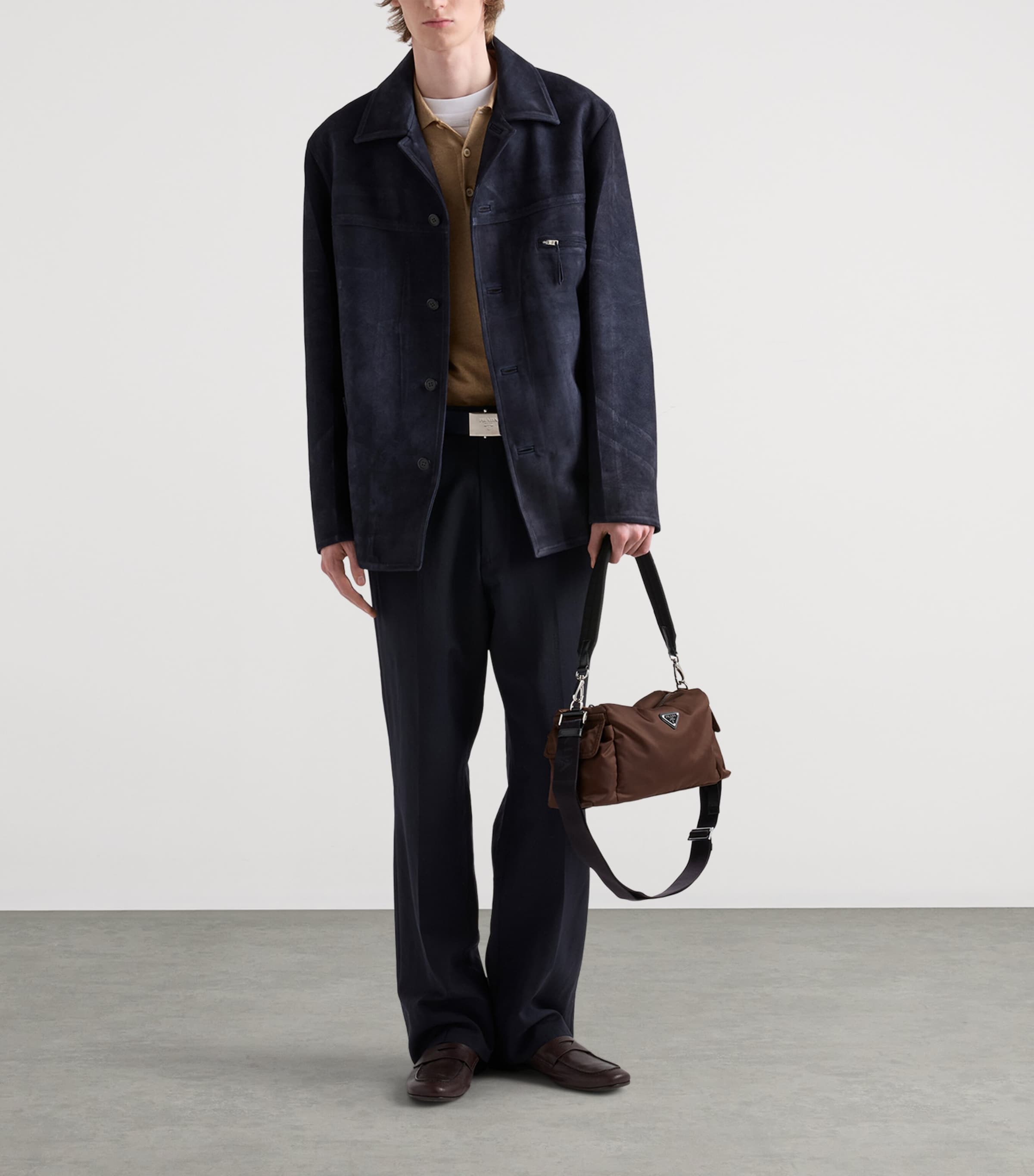 Prada Re-Nylon and Leather Explore Shoulder Bag Image 5
