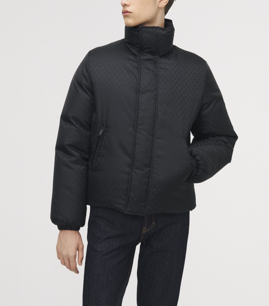 Skull Jacquard Puffer Jacket 1000 Image 4