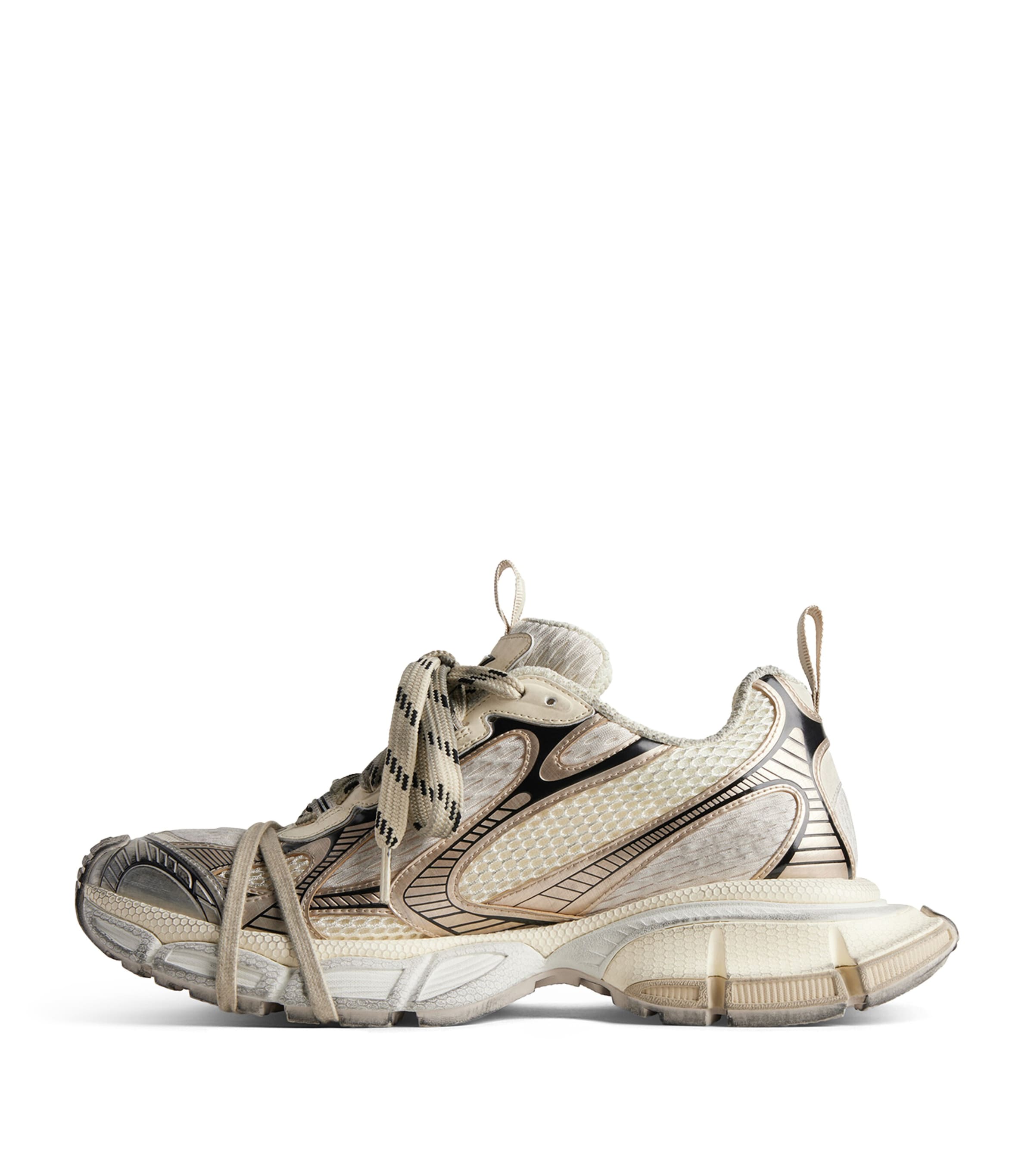 Balenciaga Beige 3XL Lace-Up Sneakers | Harrods US
