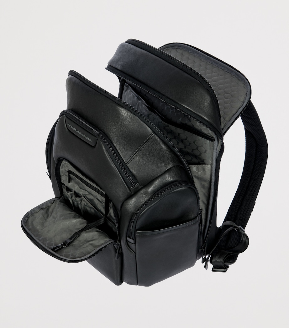 Leather Roadster Evo Backpack BLACK001 Image 5