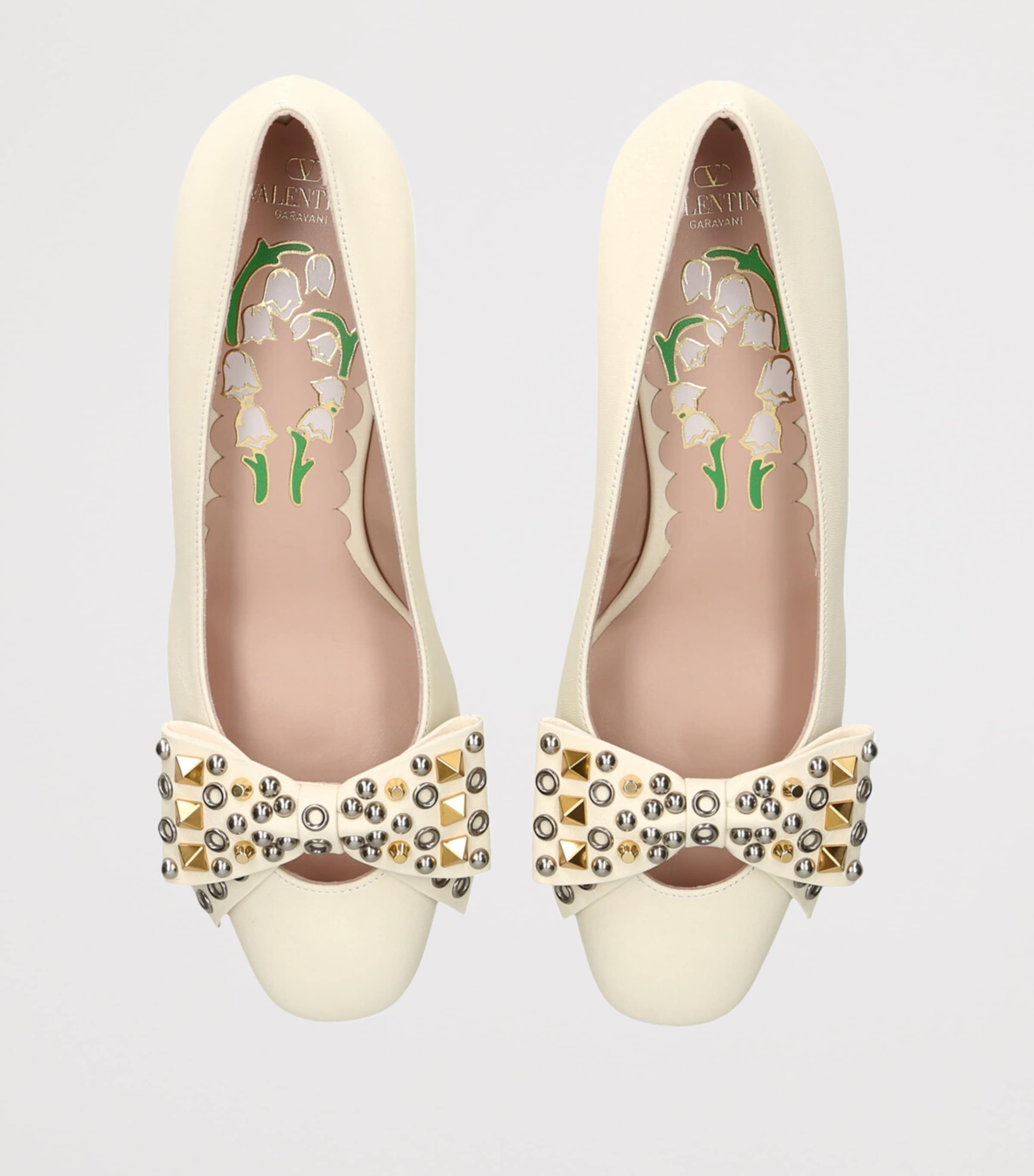 ◆完売必至◆【VALENTINO】Bowow 45 レザーパンプス Valentino Garavani☆関税込☆Bowow 45 レザーパンプス
