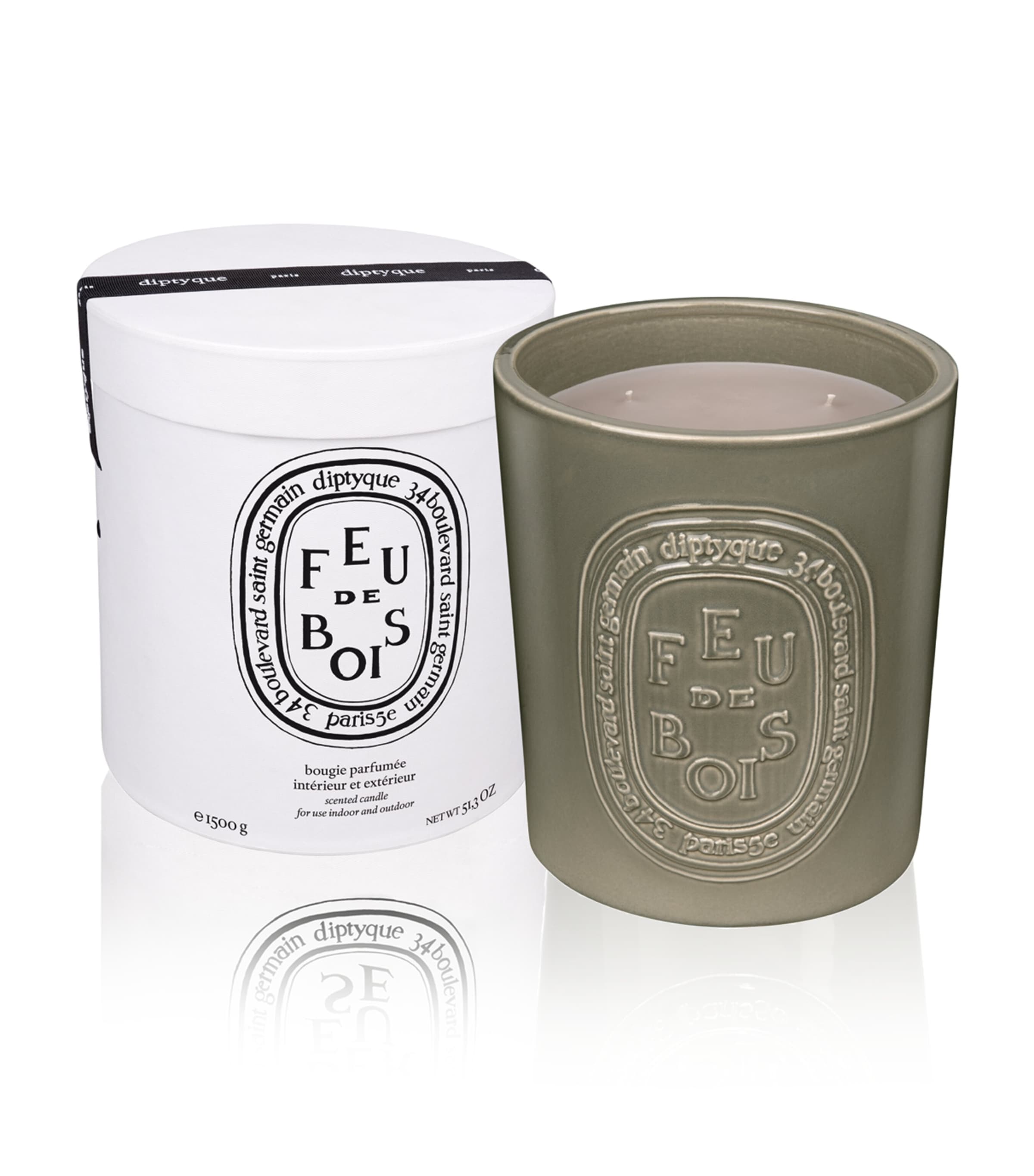 Feu de Bois Candle Indoor and Outdoor Edition (1.5kg) NO COLOUR Image 1