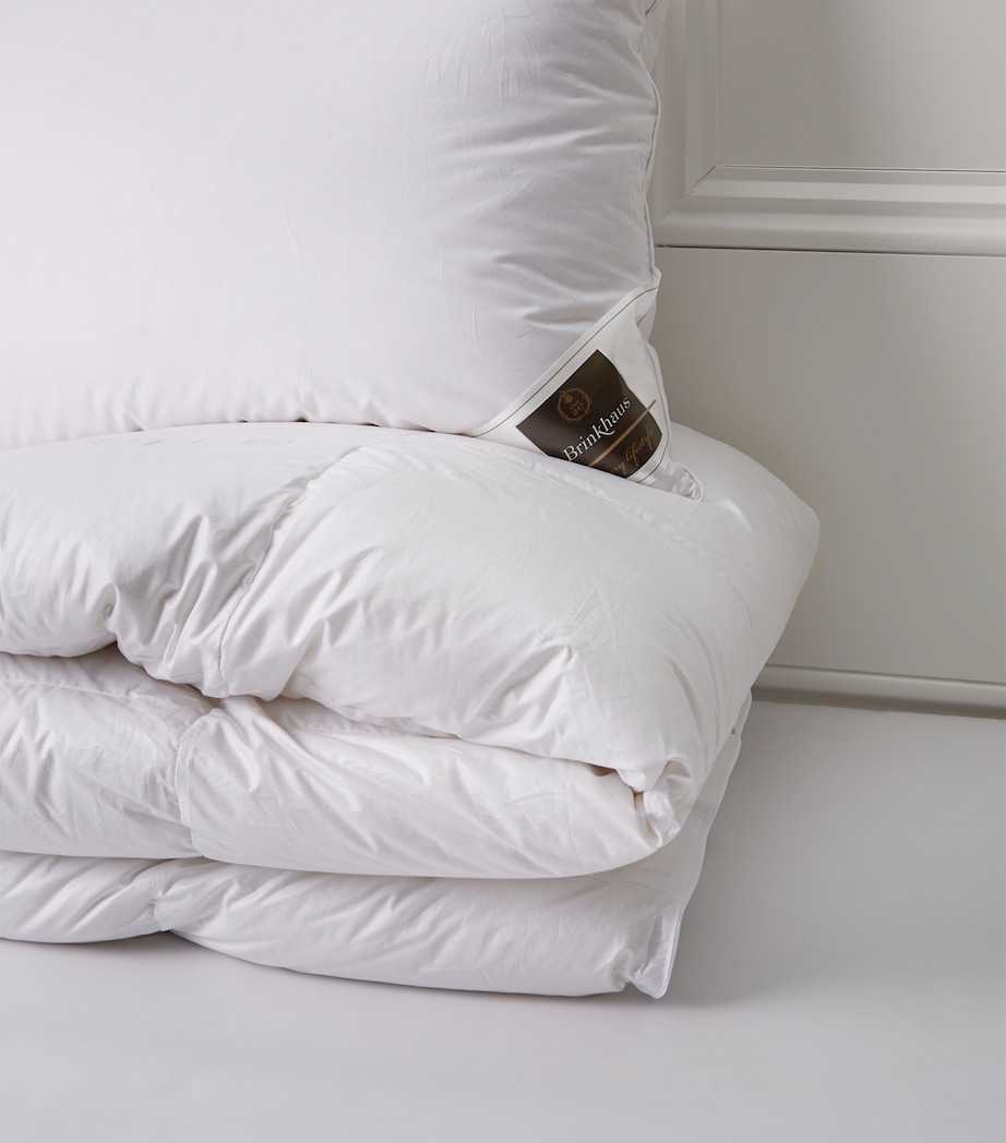 Double Siberian Goose Down Duvet (8.5 Tog) WHITE Image 2