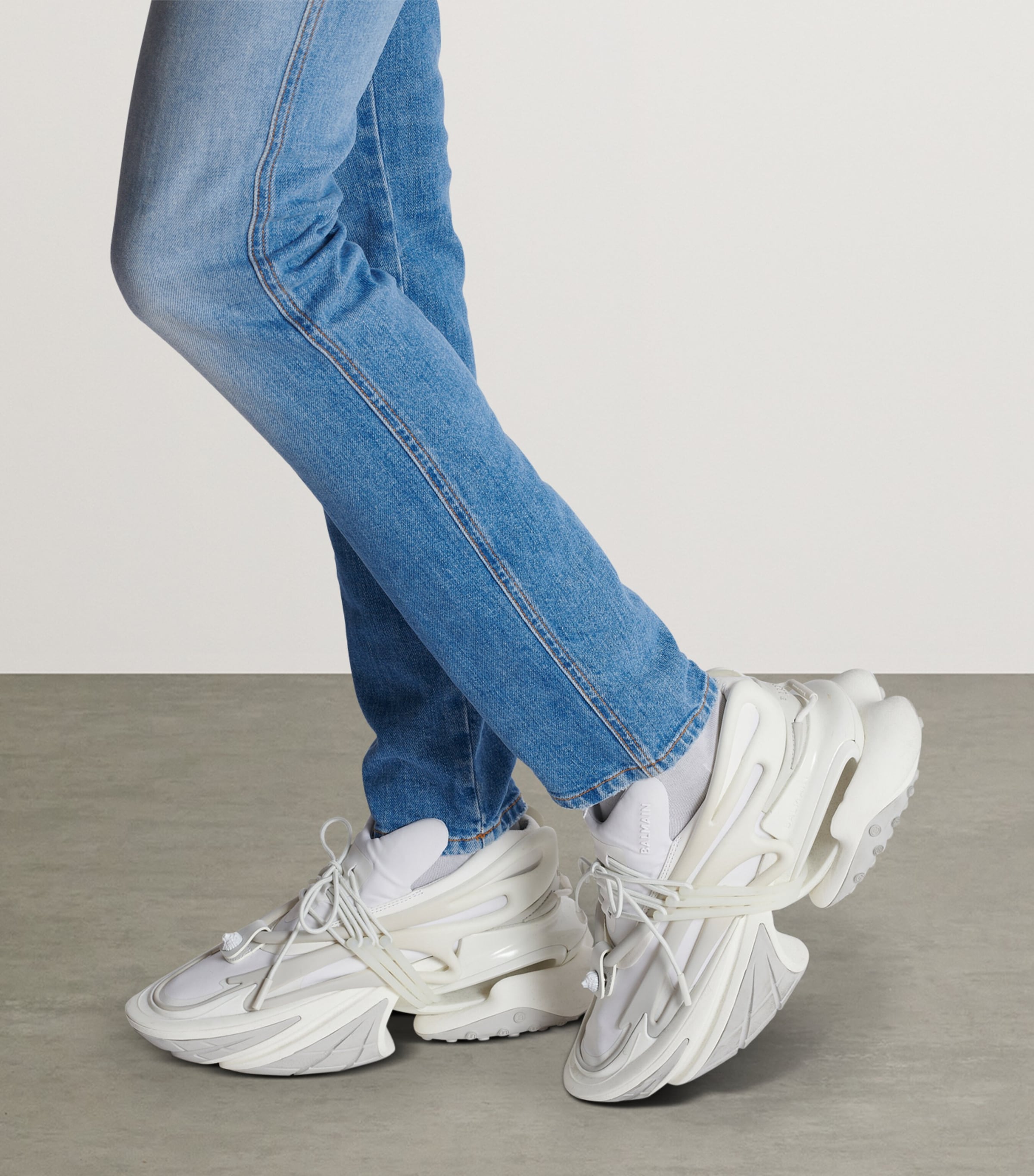 Neoprene Unicorn Sneakers 0FA BLANC Image 7