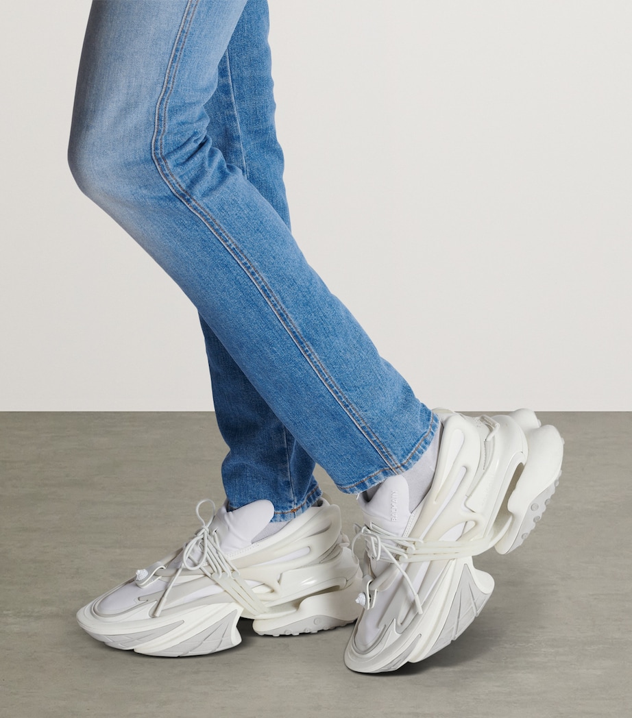 Neoprene Unicorn Sneakers 0FA BLANC Image 7