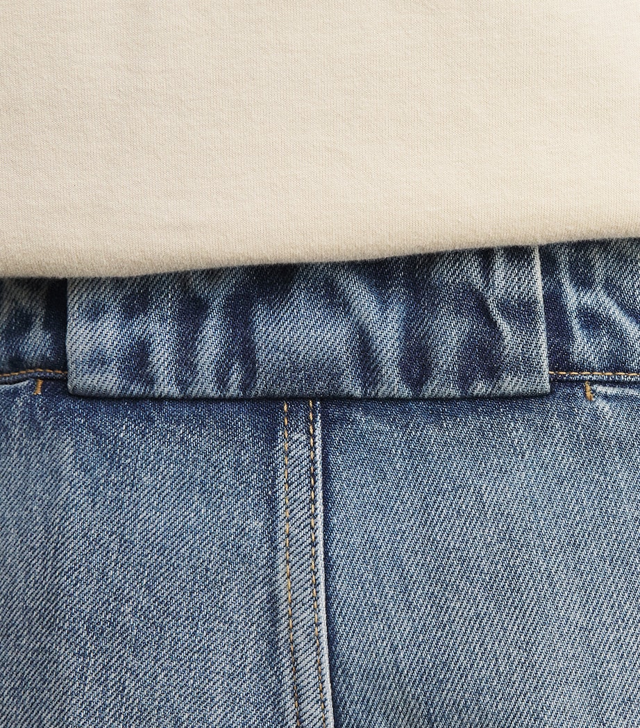 Fear Of God Mens Denim Utility Shorts Medium Indigo Image 3