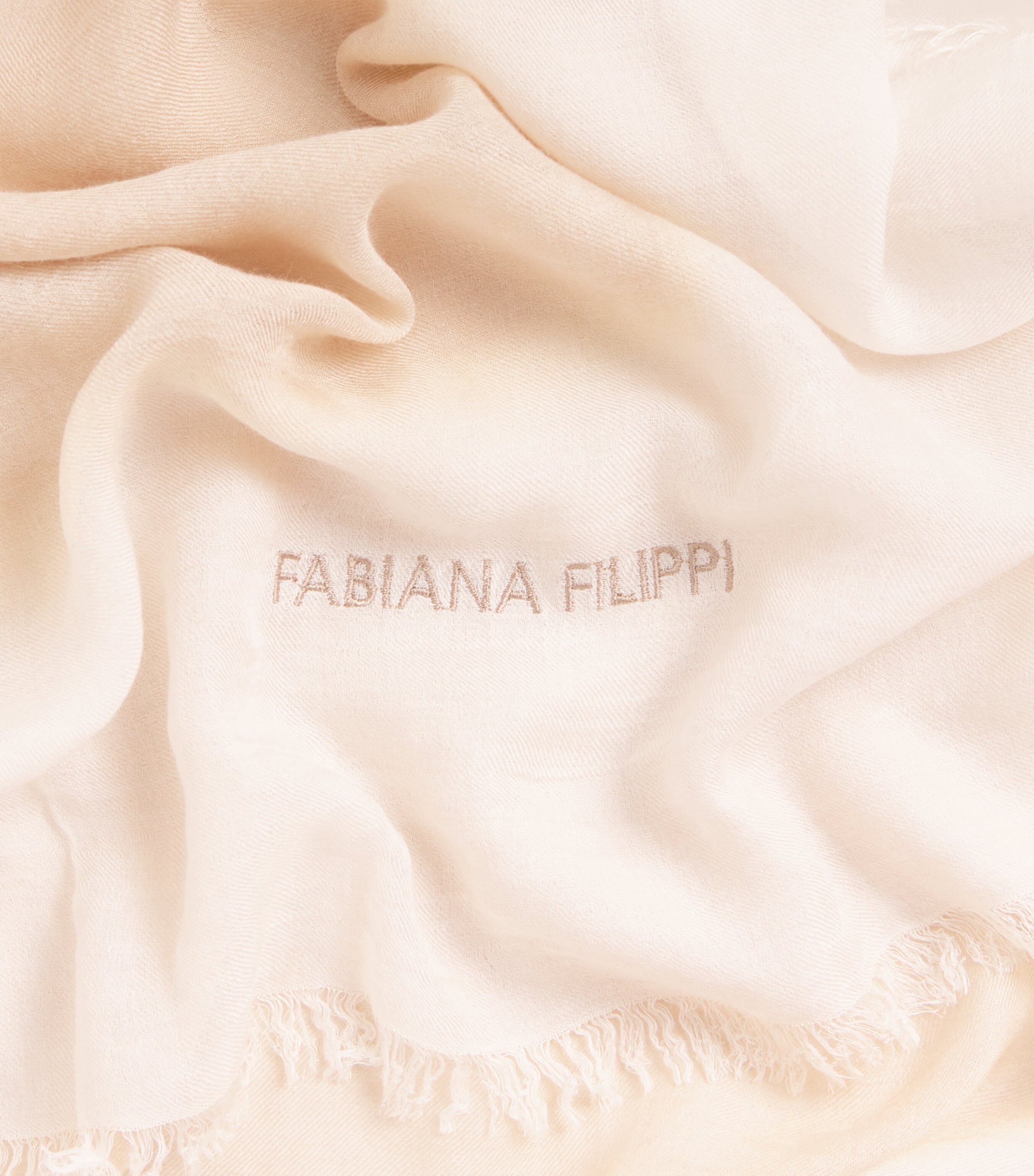 Modal-Cashmere Scarf VR1 ACERO/BURRO Image 4