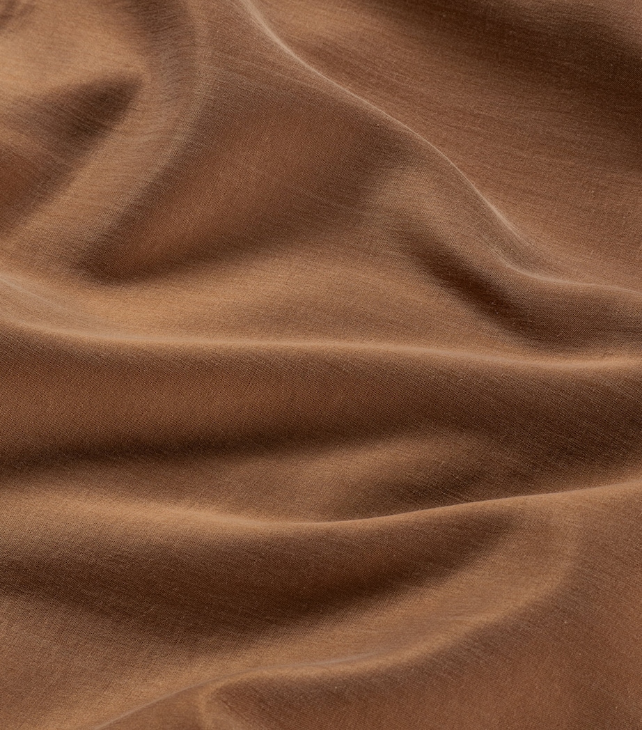 Alya Frame Super King Duvet Cover (260cm x 240cm) CARAMEL Image 4