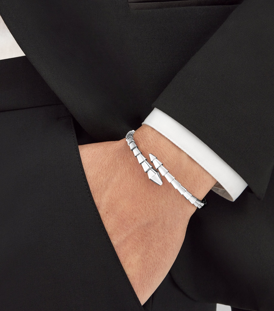 White Gold Serpenti Viper Bracelet WHITE GOLD Image 4