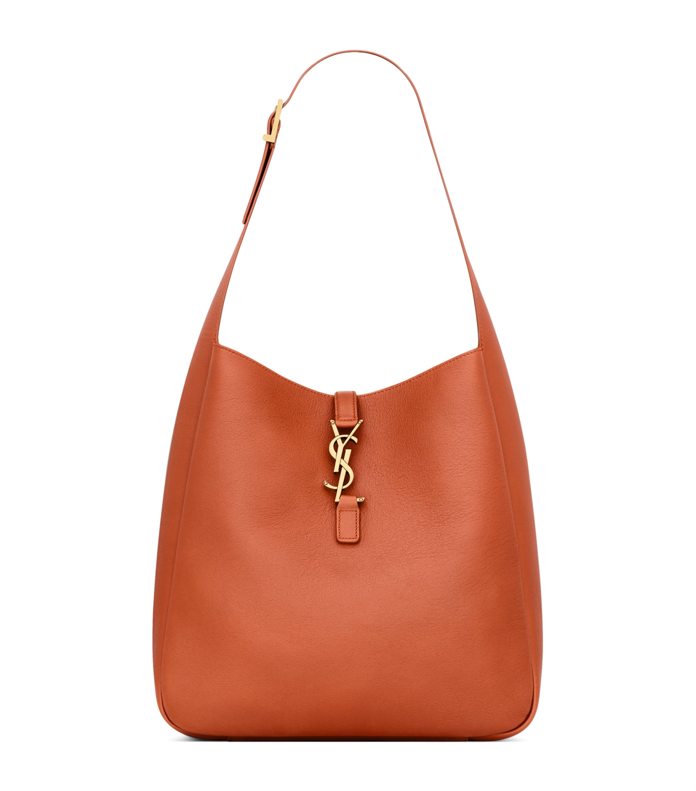 Saint Laurent Large Calfskin Le 5 À 7 Shoulder Bag In Red