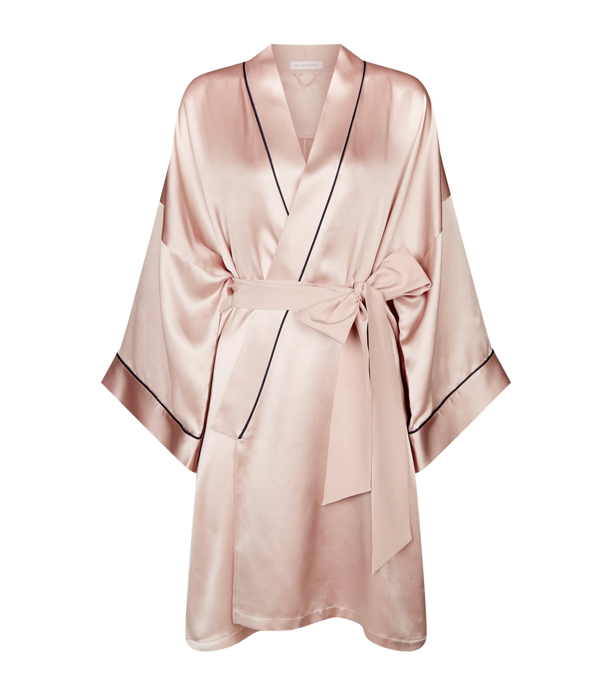 OLIVIA VON HALLE MIMI SILK ROBE 