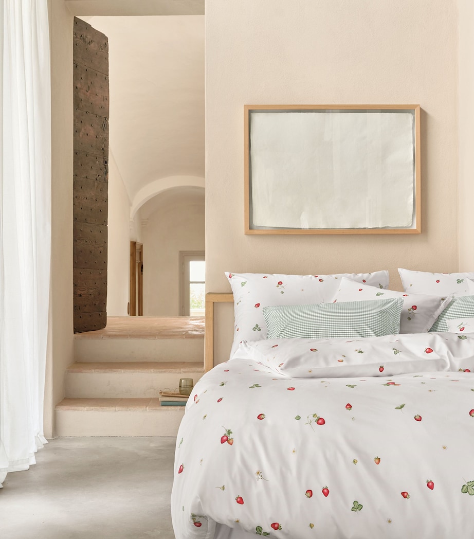 Schlossberg Cotton June King Duvet Cover (230cm x 220cm) Blanc Image 3