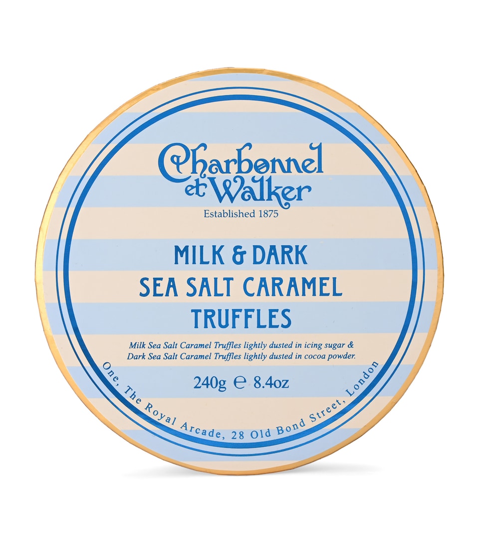 Milk and Dark Sea Salt Caramel Truffles (240g)