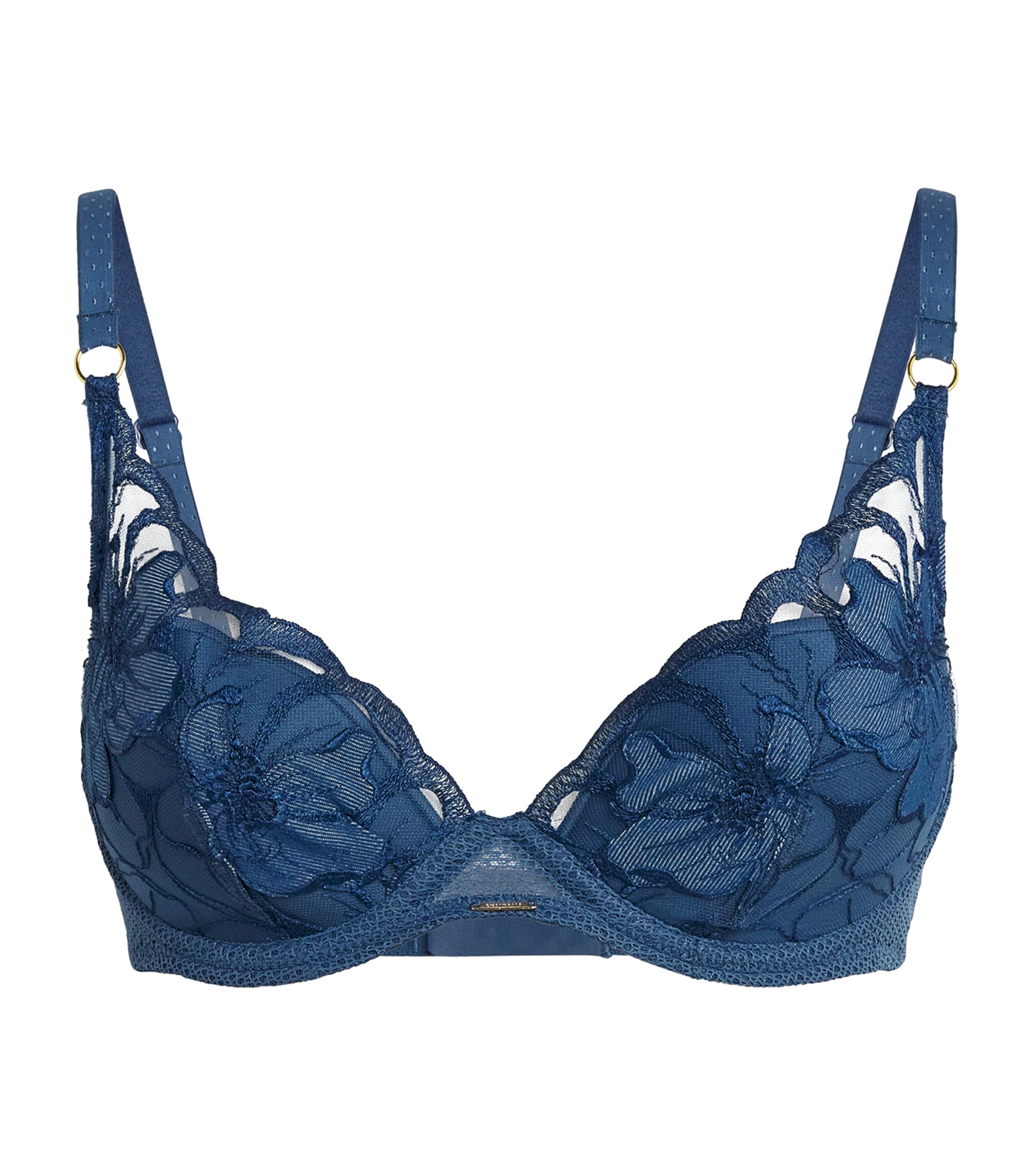 CHANTELLE FLEURS PLUNGE T-SHIRT BRA