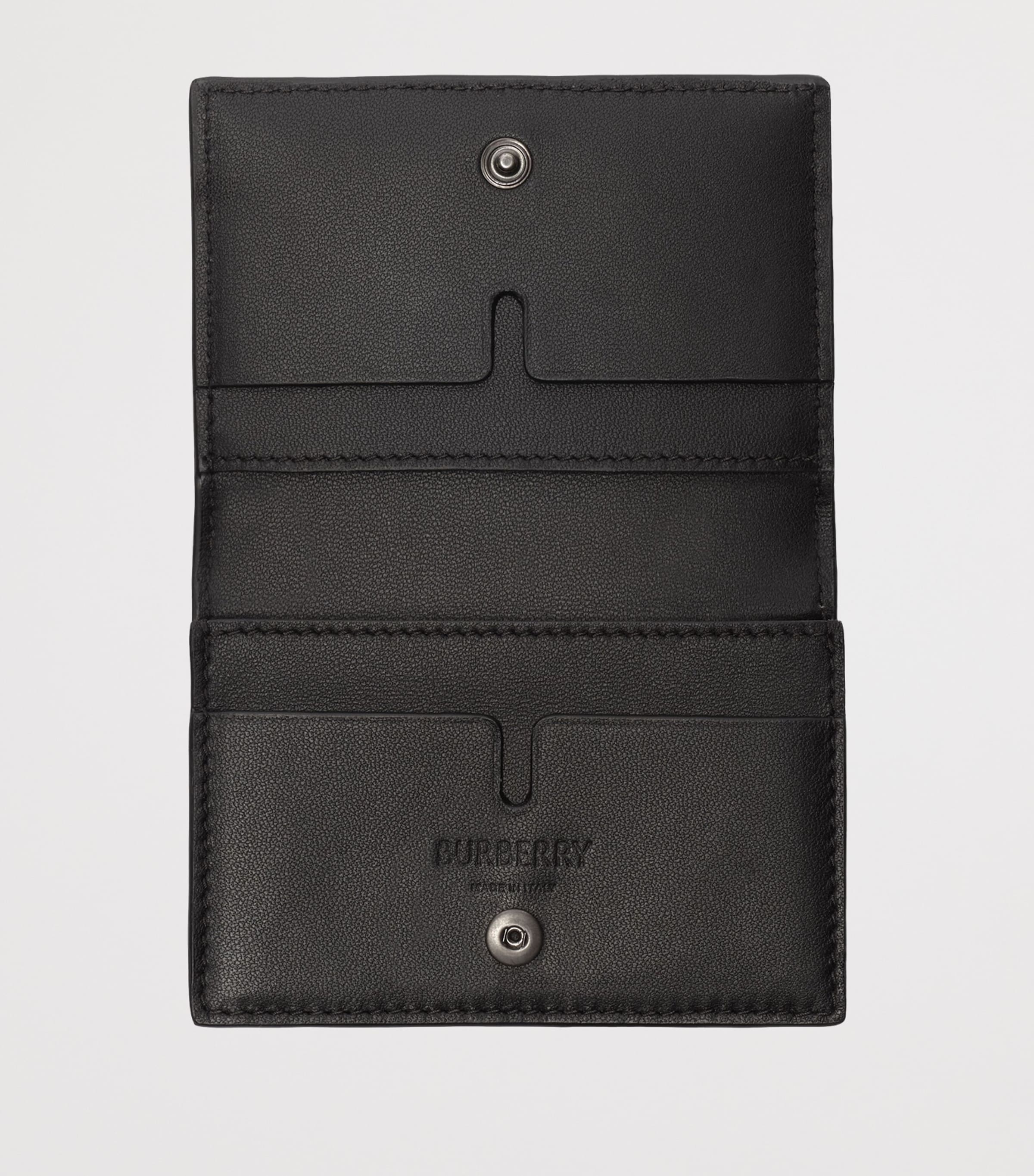 Burberry City Check Bifold Card-Holder Iron Image 2