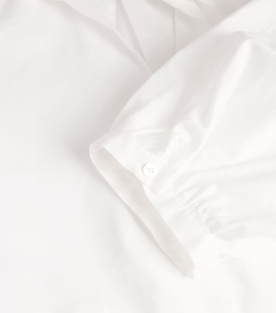 Weekend Max Mara Womens Cotton-Silk Blouse White Image 5